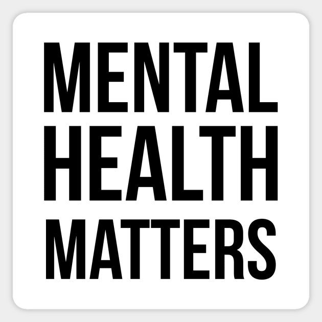 Mental Health Matters Sticker by midwifesmarket